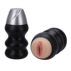 Мастурбатор-вагина в пластиковой колбе HUMBLE PLEASURE Мастурбатор-вагина в пластиковой колбе HUMBLE PLEASURE