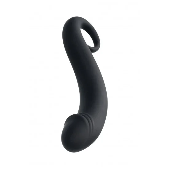 Анальный стимулятор TOYFA POPO Pleasure, водонепроницаемый, силикон, черный, 18 см, Ø 3,5 см 731428 Анальный стимулятор TOYFA POPO Pleasure, водонепроницаемый, силикон, черный, 18 см, Ø 3,5 см 731428