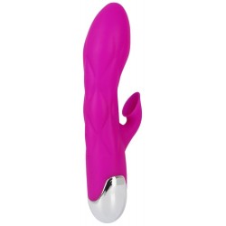 Лиловый вибратор-кролик Super Soft Silicone Sucking Vibrator - 20 см. Лиловый вибратор-кролик Super Soft Silicone Sucking Vibrator - 20 см.