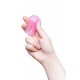 Насадка на палец Eromantica Gentle, розовая, силикон