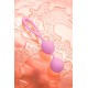 Вагинальные шарики Eromantica Lotus, силикон, розовые, 17 см