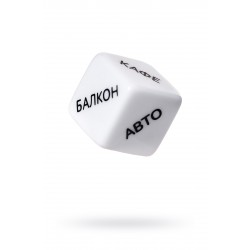 Игральный кубик Eromantica Места любви Игральный кубик Eromantica Места любви