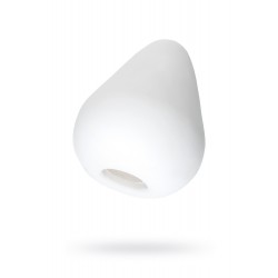 Мастурбатор нереалистичный Eromantica Velvet, TPE+ABS, белый Мастурбатор нереалистичный Eromantica Velvet, TPE+ABS, белый