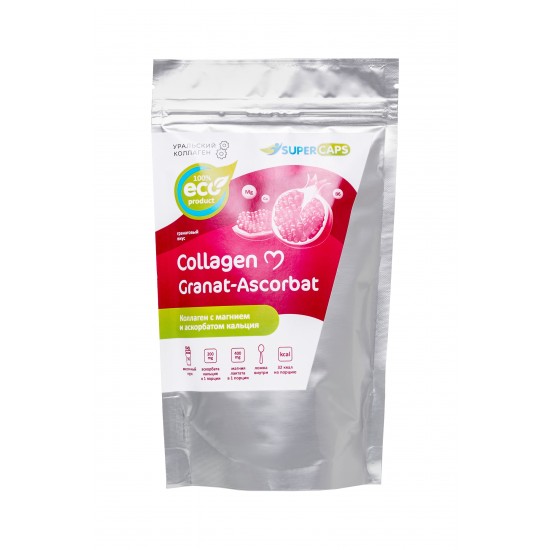 Натуральный коллаген Super Caps Collagen с витамином С и магнием , 150 г