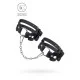 Оковы Pecado BDSM, из двух ремешков, натуральная кожа, чёрные 02206 Оковы Pecado BDSM, из двух ремешков, натуральная кожа, чёрные 02206
