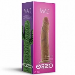 Реалистичный фаллоимитатор без мошонки Mad Cactus - 20,5 см. Реалистичный фаллоимитатор без мошонки Mad Cactus - 20,5 см.