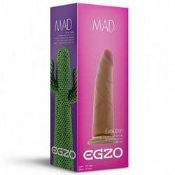 Телесный фаллоимитатор без мошонки Mad Cactus - 17,5 см. Телесный фаллоимитатор без мошонки Mad Cactus - 17,5 см.