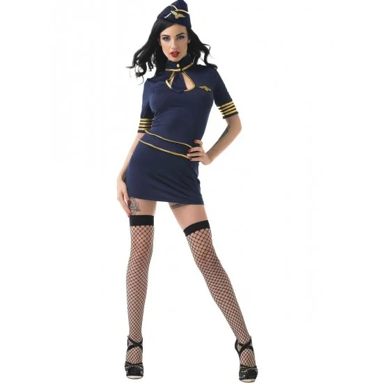Костюм Стюардесса премиум класса Le Frivole, размер S/M, арт. 02919 02919 (s/m) Костюм Стюардесса премиум класса Le Frivole, размер S/M, арт. 02919 02919 (s/m)