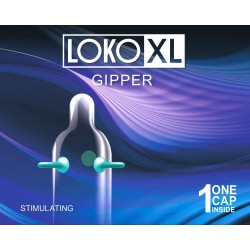 Стимулирующая насадка на пенис LOKO XL GIPPER Стимулирующая насадка на пенис LOKO XL GIPPER