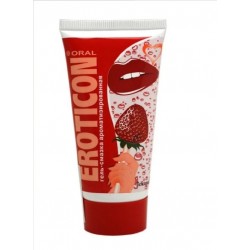Гель-смазка орально-вагинальная Земляника, 50 мл (Eroticon) Гель-смазка орально-вагинальная Земляника, 50 мл (Eroticon)