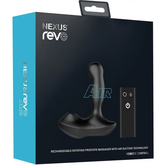 Массажер простаты NEXUS Revo Air с вращающейся головкой REVOAIR Массажер простаты NEXUS Revo Air с вращающейся головкой REVOAIR