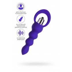 Анальная втулка ToDo by Toyfa Twisty, силикон, фиолетовая, 14 см, Ø 3,2 см Анальная втулка ToDo by Toyfa Twisty, силикон, фиолетовая, 14 см, Ø 3,2 см