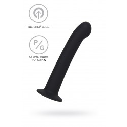 Анальный фаллоимитатор A-Toys Rocus, силикон, черный, 15 см Анальный фаллоимитатор A-Toys Rocus, силикон, черный, 15 см