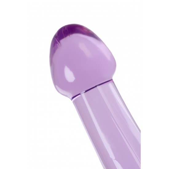 Нереалистичный фаллоимитатор Jelly Dildo S Toyfa Basic, TPE, фиолетовый, 15,5 см