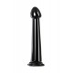 Нереалистичный фаллоимитатор Jelly Dildo M Toyfa Basic, TPE, черный, 18 см