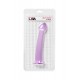 Нереалистичный фаллоимитатор Jelly Dildo M Toyfa Basic, TPE, фиолетовый, 18 см