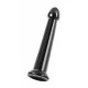 Нереалистичный фаллоимитатор Jelly Dildo L Toyfa Basic, TPE, черный, 20 см 882027-5 Нереалистичный фаллоимитатор Jelly Dildo L Toyfa Basic, TPE, черный, 20 см 882027-5