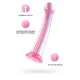 Нереалистичный фаллоимитатор Jelly Dildo XL Toyfa Basic, TPE, Розовый, 22 см 882028-3