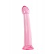 Нереалистичный фаллоимитатор Jelly Dildo XL Toyfa Basic, TPE, Розовый, 22 см