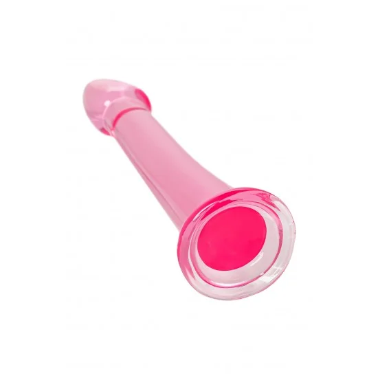 Нереалистичный фаллоимитатор Jelly Dildo XL Toyfa Basic, TPE, Розовый, 22 см 882028-3