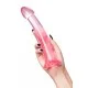 Нереалистичный фаллоимитатор Jelly Dildo XL Toyfa Basic, TPE, Розовый, 22 см 882028-3