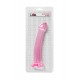 Нереалистичный фаллоимитатор Jelly Dildo XL Toyfa Basic, TPE, Розовый, 22 см