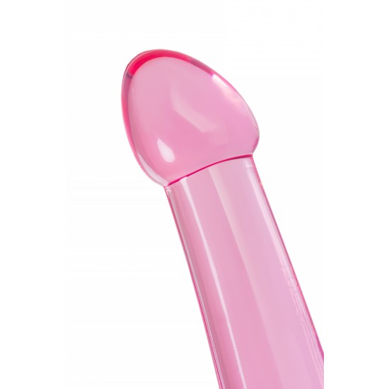 Нереалистичный фаллоимитатор Jelly Dildo XL Toyfa Basic, TPE, Розовый, 22 см