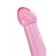 Нереалистичный фаллоимитатор Jelly Dildo XL Toyfa Basic, TPE, Розовый, 22 см 882028-3