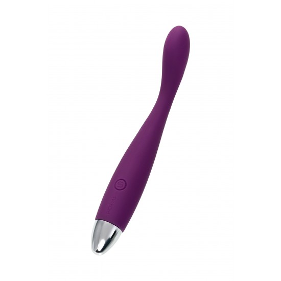 Coco Violet Гибкий тонкий вибростимулятор фиолетовый с гладкой поверхностью