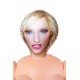 Кукла надувная Dolls-X by TOYFA Cecilia, блондинка, с двумя отверстиями, 160 см