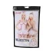 Верхняя часть костюма «Медсестра», Pecado BDSM, корсет, головной убор, бело-красный, 42 11062-02