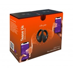 WE-VIBE Набор вибраторов Tease Us Bond + Bond черный WE-VIBE Набор вибраторов Tease Us Bond + Bond черный