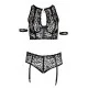 Cottelli Bondage Комплект кружевной с фиксацией, 95D/2XL 22136131451 Cottelli Bondage Комплект кружевной с фиксацией, 95D/2XL 22136131451
