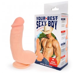 Реалистичный телесный фаллоимитатор - 10 см. Реалистичный телесный фаллоимитатор - 10 см.