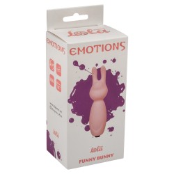 Розовый мини-вибратор с ушками Emotions Funny Bunny Light pink Розовый мини-вибратор с ушками Emotions Funny Bunny Light pink