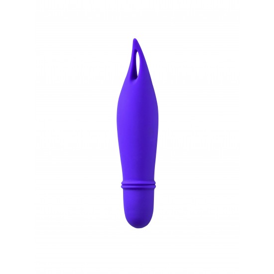 Фиолетовый мини-вибратор Universe Gentle Thorn