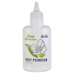 Пудра для игрушек Love Protection с ароматом жасмина - 30 гр. Пудра для игрушек Love Protection с ароматом жасмина - 30 гр.