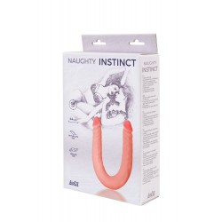 Двусторонний фаллоимитатор Naughty Instinct - 44 см. Двусторонний фаллоимитатор Naughty Instinct - 44 см.