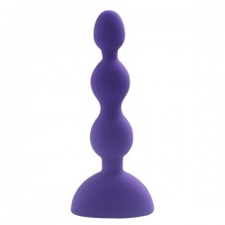 Фиолетовый анальный вибростимулятор Anal Beads S - 14,5 см. Фиолетовый анальный вибростимулятор Anal Beads S - 14,5 см.