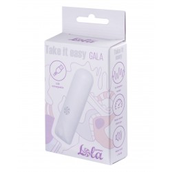 Белая перезаряжаемая вибропуля Gala Белая перезаряжаемая вибропуля Gala