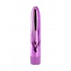 Фиолетовый глянцевый пластиковый вибратор (14*2.5 см) 3313-05