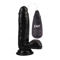 Вибратор CNT 6.7'' Stud Realistic Dildo Black CNT-180089B Вибратор CNT 6.7'' Stud Realistic Dildo Black CNT-180089B