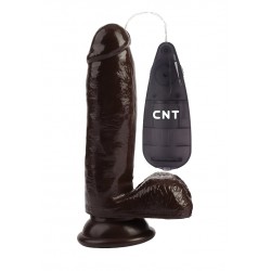 Вибратор CNT 6.7'' Stud Realistic Dildo Brown CNT-180088D Вибратор CNT 6.7'' Stud Realistic Dildo Brown CNT-180088D