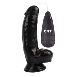 Вибратор CNT 6.9'' Stud Realistic Dildo Black CNT-180095B Вибратор CNT 6.9'' Stud Realistic Dildo Black CNT-180095B