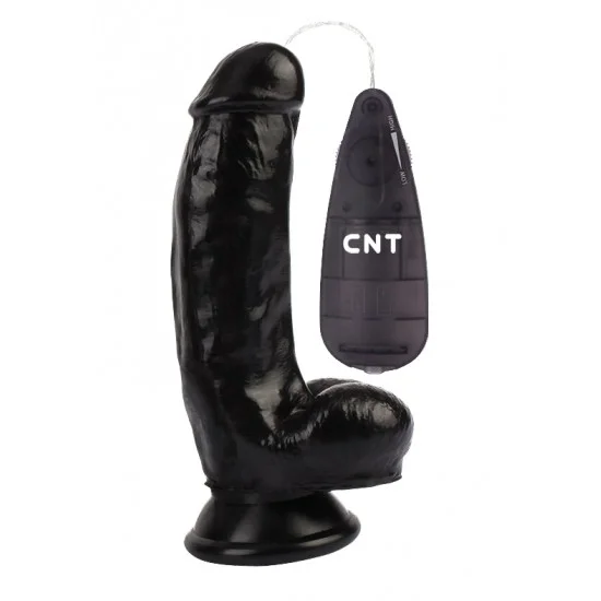 Вибратор CNT 6.9'' Stud Realistic Dildo Black CNT-180095B CNT-180095B Вибратор CNT 6.9'' Stud Realistic Dildo Black CNT-180095B CNT-180095B