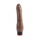 Вибратор CNT 8.1'' Vibrating Dildo Brown CNT-180067D