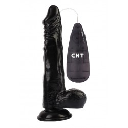 Вибратор CNT 8.5'' Vibrating Beginner Dildo Black CNT-180083B Вибратор CNT 8.5'' Vibrating Beginner Dildo Black CNT-180083B