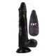 Вибратор CNT 8.5'' Vibrating Beginner Dildo Black CNT-180083B