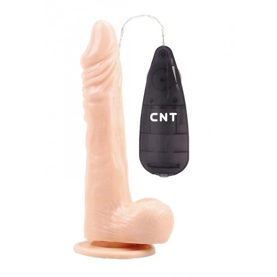 Вибратор CNT 8.5'' Vibrating Beginner Dildo CNT-180081F