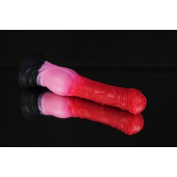 Розовый фаллоимитатор Пони - 24,5 см. Розовый фаллоимитатор Пони - 24,5 см.